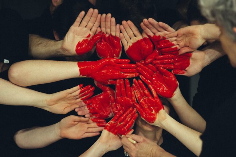 Hands forming a heart representing God’s love Christian community compassion and prayer support